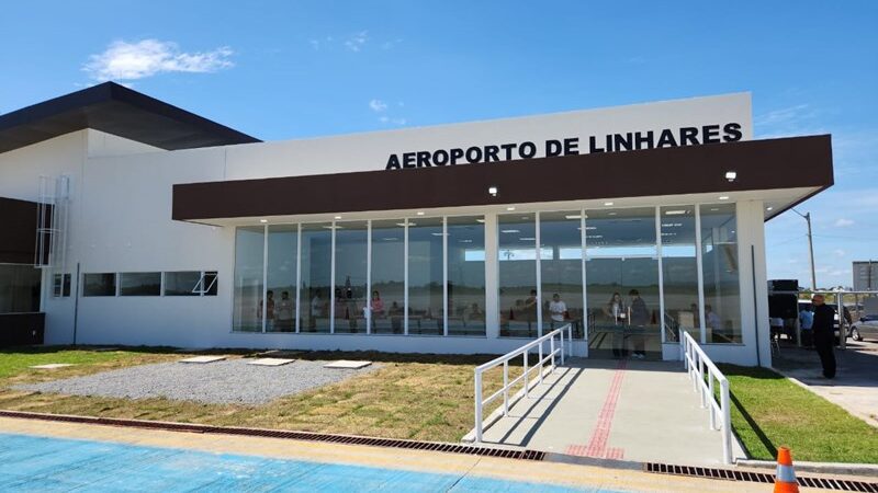 Governo do Estado inaugura novo  Aeroporto Regional de Linhares