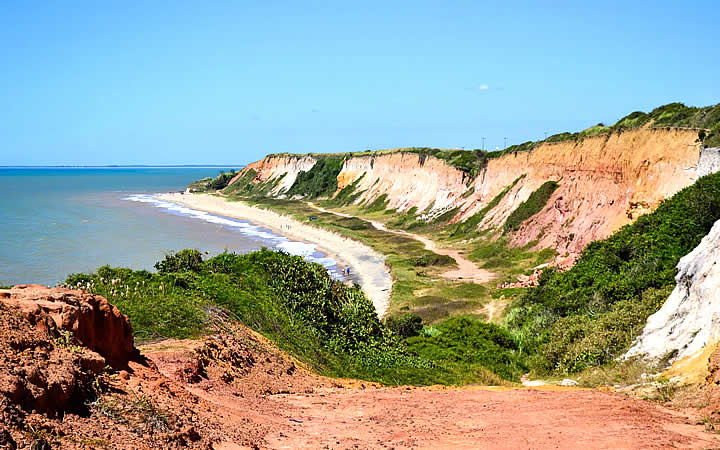 Praia das Falésias – Monumento Natural Municipal Falésias de Marataízes