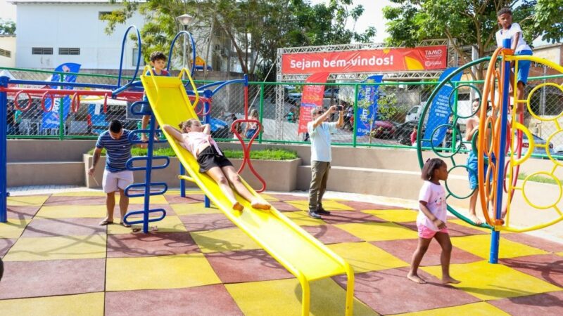 Prefeitura de Cachoeiro realiza mutirão de serviços e inaugura praça no Nossa Senhora Aparecida