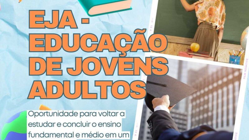 ITAPEMIRIM DIVULGA PERÍODO DE MATRÍCULA E REMATRÍCULAS PARA A EJA – EDUCAÇÃO DE JOVENS ADULTOS