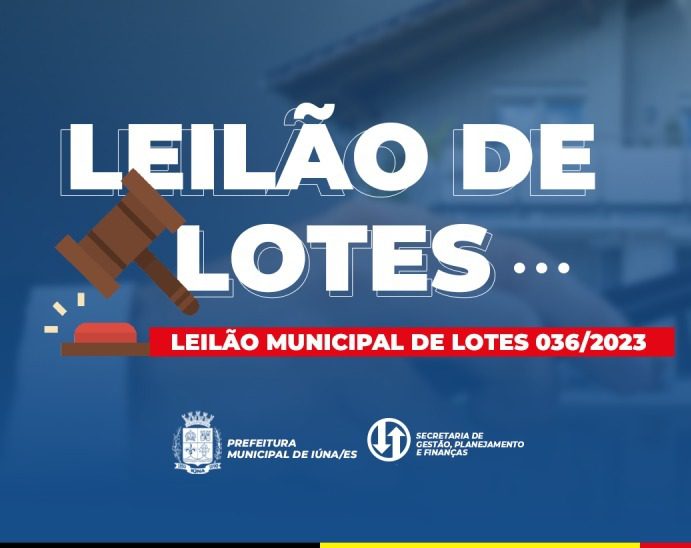 Iúna fará leilão de lotes no próximo dia 17