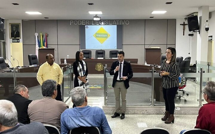 DETRAN E PREFEITURA DE GUAÇUÍ REALIZAM AUDIÊNCIA PÚBLICA PARA APRESENTAR PROJETO DA NOVA SINALIZAÇÃO VIÁRIA