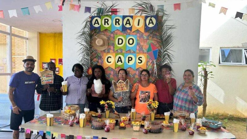 Primeiro Arraiá do CAPS de Itapemirim é Marcado por Danças e Comidas Típicas Animadas