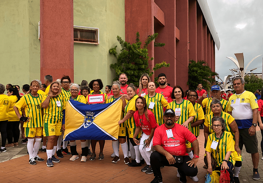 Centro de Convivência Renascer participa de Olimpíadas Intermunicipais da Melhor Idade