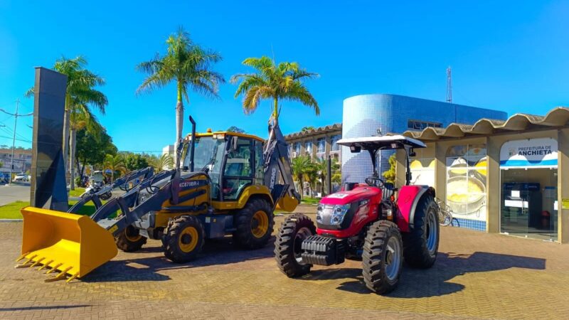 Novas máquinas agrícolas beneficiarão a produção rural