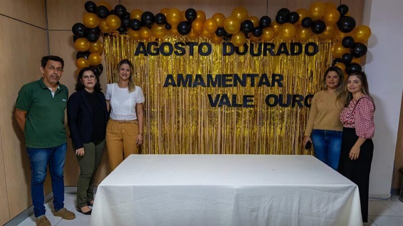 A importância do aleitamento materno: Capacitação é realizada pela Secretaria Municipal de Saúde.