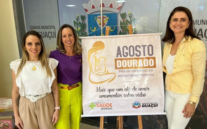 Abertura do ‘Agosto Dourado’: Secretaria de Saúde Inicia Mês com Palestras sobre Amamentação