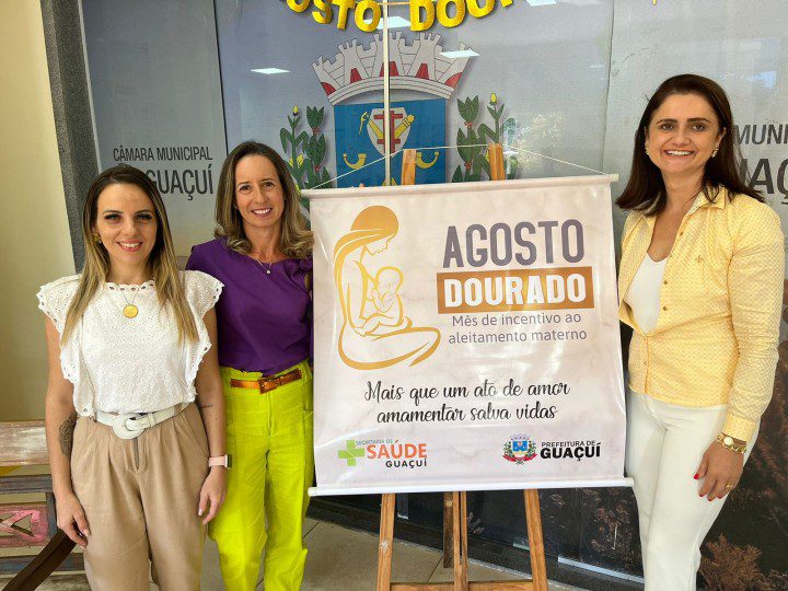 Abertura do ‘Agosto Dourado’: Secretaria de Saúde Inicia Mês com Palestras sobre Amamentação