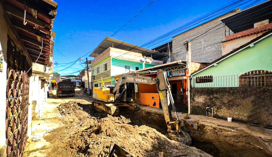 Bairro Nova Brasília recebe investimentos em macrodrenagem para prevenir inundações