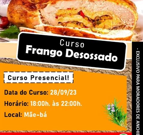 Curso ensina a ganhar dinheiro com frango desossado