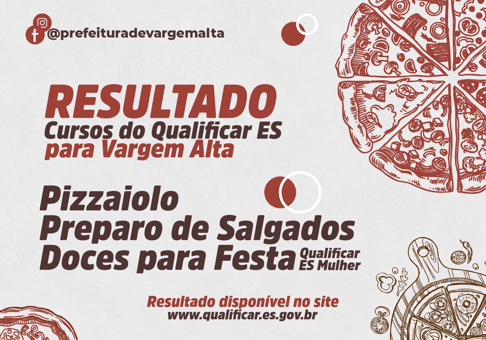 Programa Qualificar ES divulga resultado das inscrições dos cursos para Vargem Alta