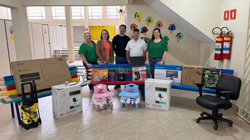 Prefeitura de Guaçuí investe na Creche Dona Niquita com entrega de equipamentos.