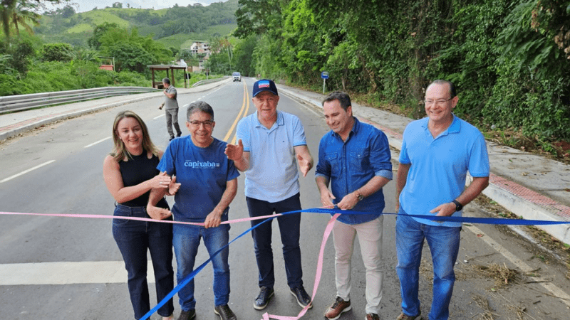 Desenvolvimento em Iconha: Governo aprova obras e inaugura pavimentação da rodovia