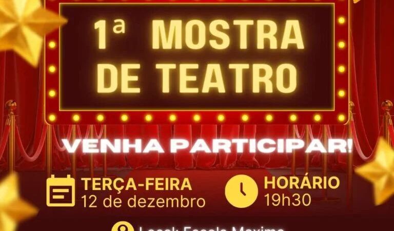 Guarapari Celebrará Cultura e Solidariedade com a 1ª Mostra Teatral da Oficina de Teatro