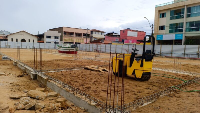 Progresso na Construção: Obras Avançam para Nova Praça São Pedro em Anchieta