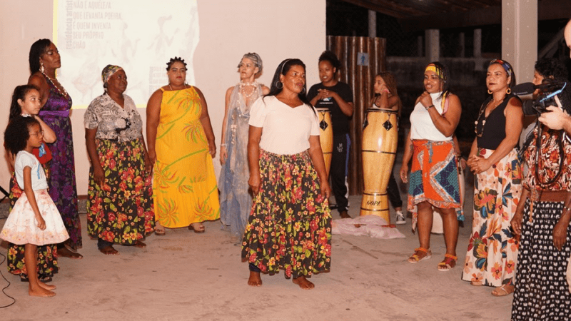 Tradição Viva: Espetáculo das Mulheres Quilombolas de Vargem Alta nesta Sexta