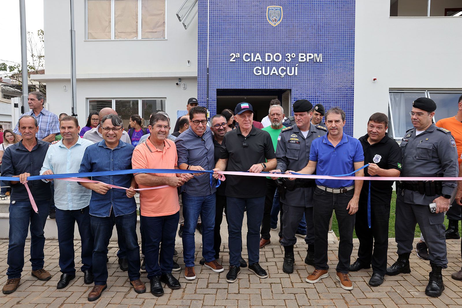 Fortalecendo a Segurança: Governador Inaugura Ampliação da Unidade da Polícia Militar em Guaçuí