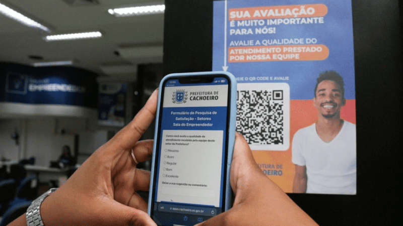 Prefeitura de Cachoeiro Inicia Campanha para Avaliar a Qualidade do Atendimento em Serviços Públicos