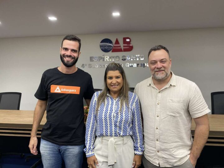 Fortalecendo parcerias: OAB Guarapari e Faculdade Anhanguera promovem encontro institucional