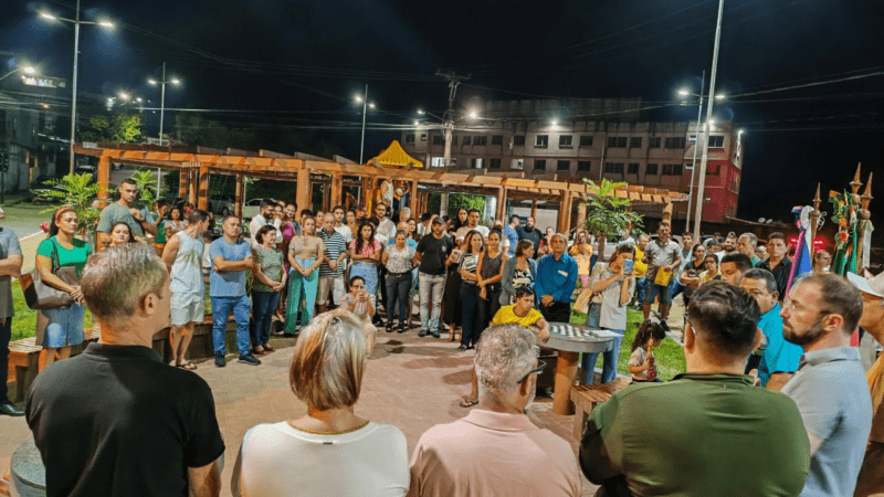 Anchieta: Nova Jerusalém Celebra Inauguração da Pracinha com Alegria da Criançada