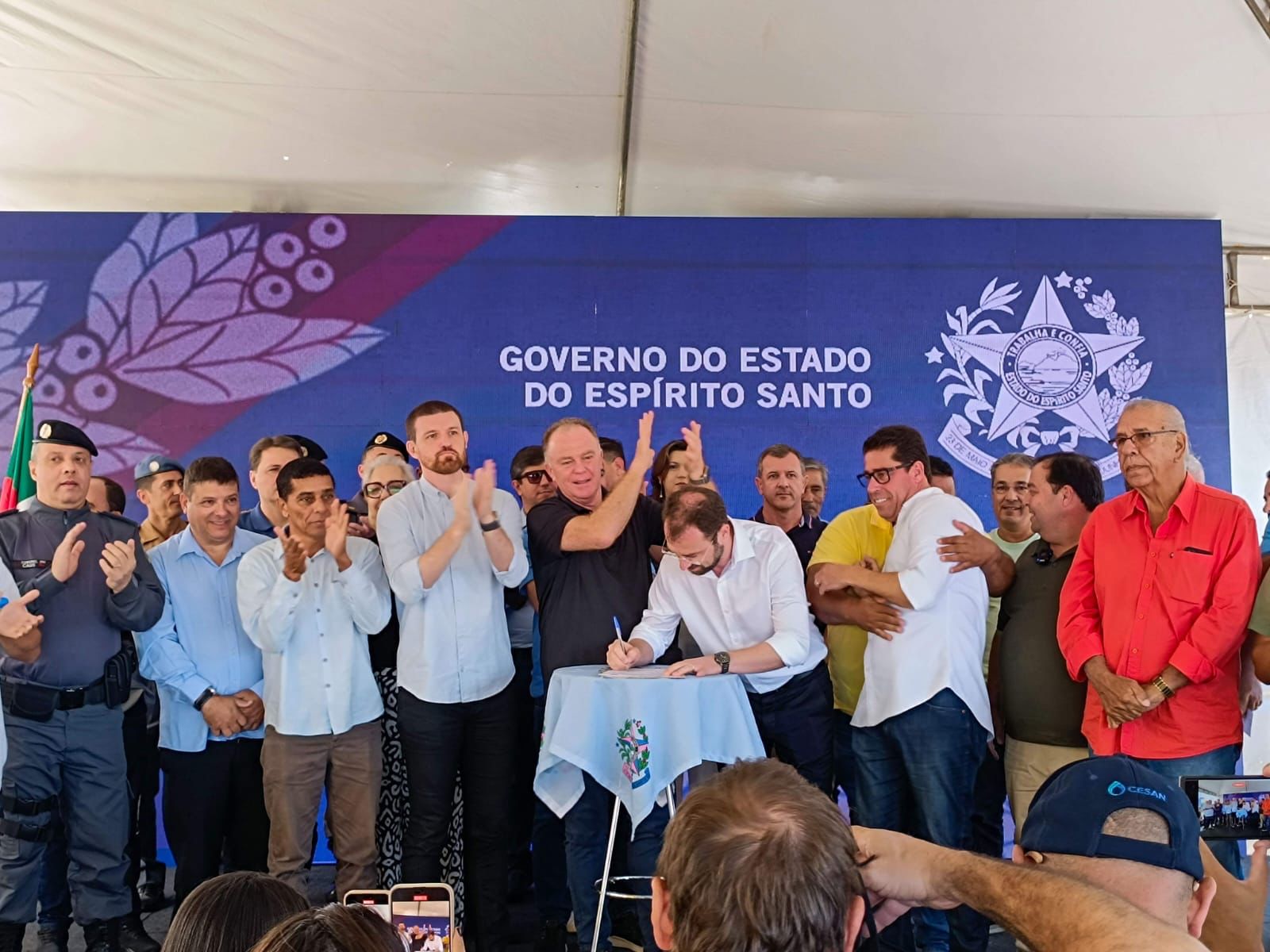 Governo do Estado amplia abastecimento de água em Anchieta