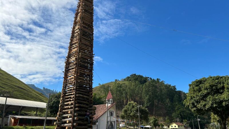 Festa Junina Promete Espetáculo com Fogueira Gigante de 26 Metros em Rio Novo do Sul