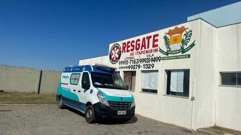 Itapemirim oferece serviço de resgate 24 horas na área da saúde