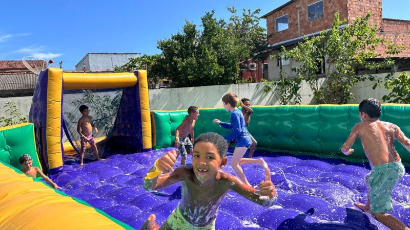 2 mil crianças se divertiram na 1ª Colônia de Férias gratuita